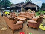 Kursi sofa tamu mewah jepara