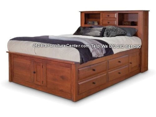 Dipan jati minimalis, tempat tidur minimalis, tempat tidur minimalis kayu jati, tempat tidur minimalis modern