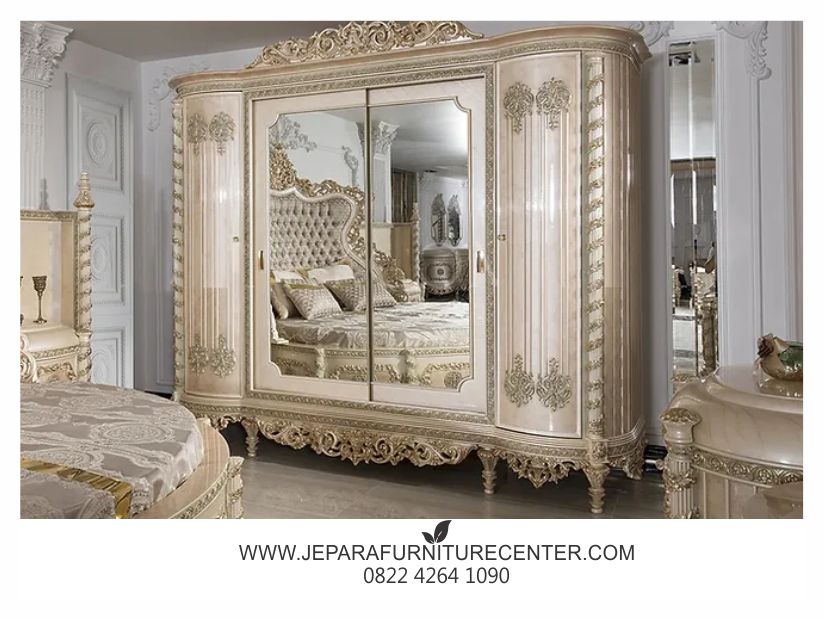 furniture Kamar tidur Achiles Full ukiran super mewah prancis (2)