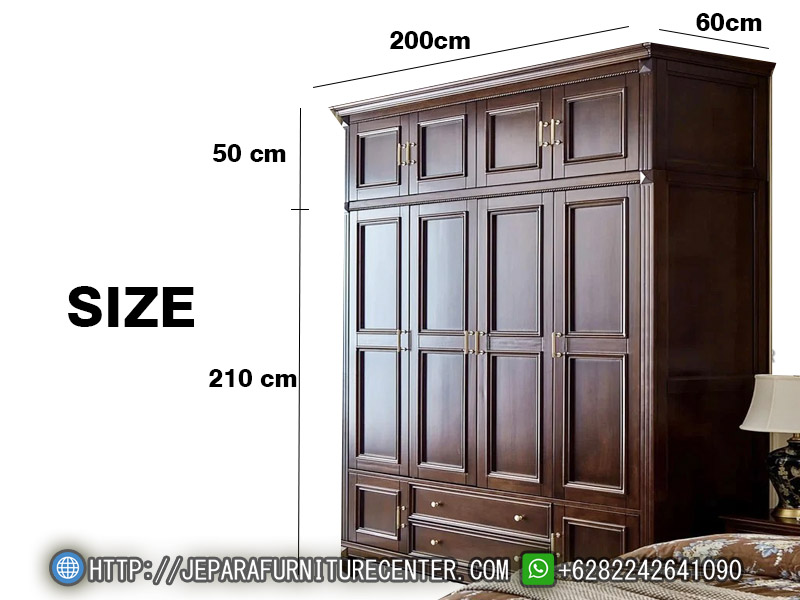 ukuran lemari pakaian 4 pintu panjang lebar tinggi ukuran lemari pakaian 4 pintu